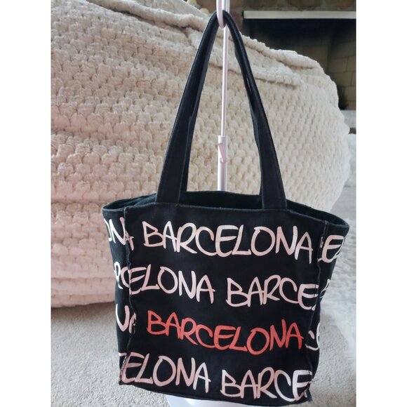 Robin Ruth Barcelona-Canvas Tote Bag With Bold Print & Reinforced Straps Small - Picture 13 of 16